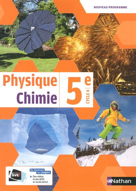 Livre Physique Chimie 5eme Nathan Pdf Physique-Chimie 5e - Livre de l'élève - 9782091711188 | Éditions Nathan
